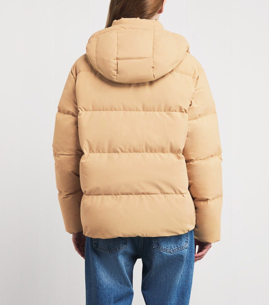 Polo Ralph Lauren Beige Polo Pony Down Puffer Jacket