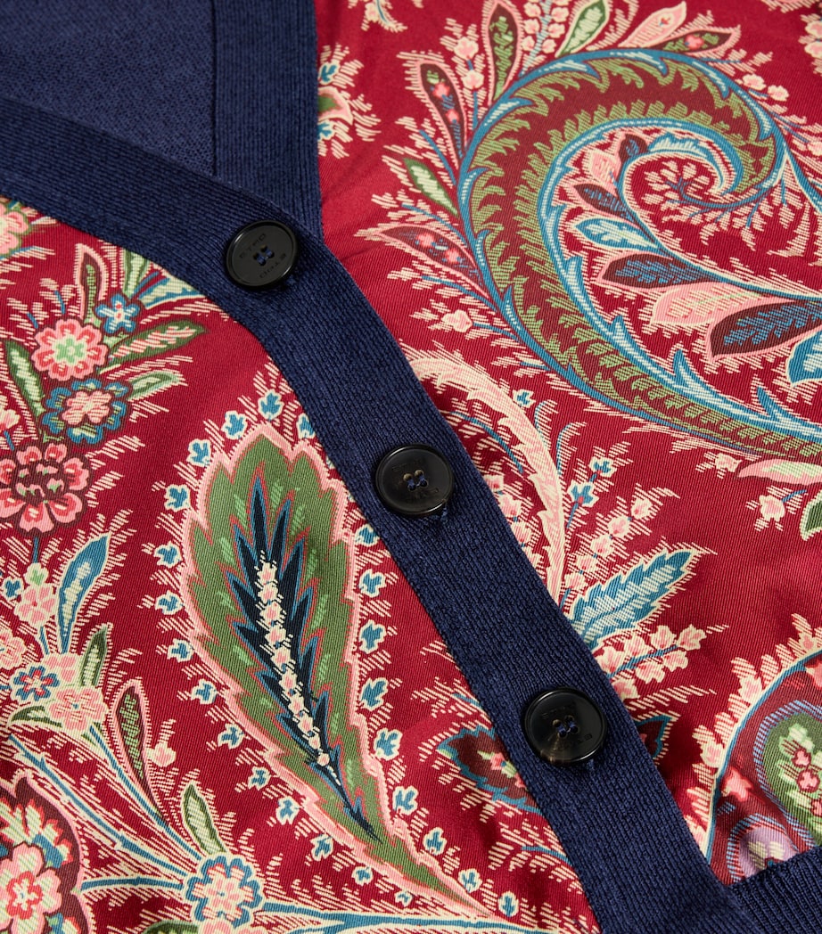 Multi Paisley Cardigan