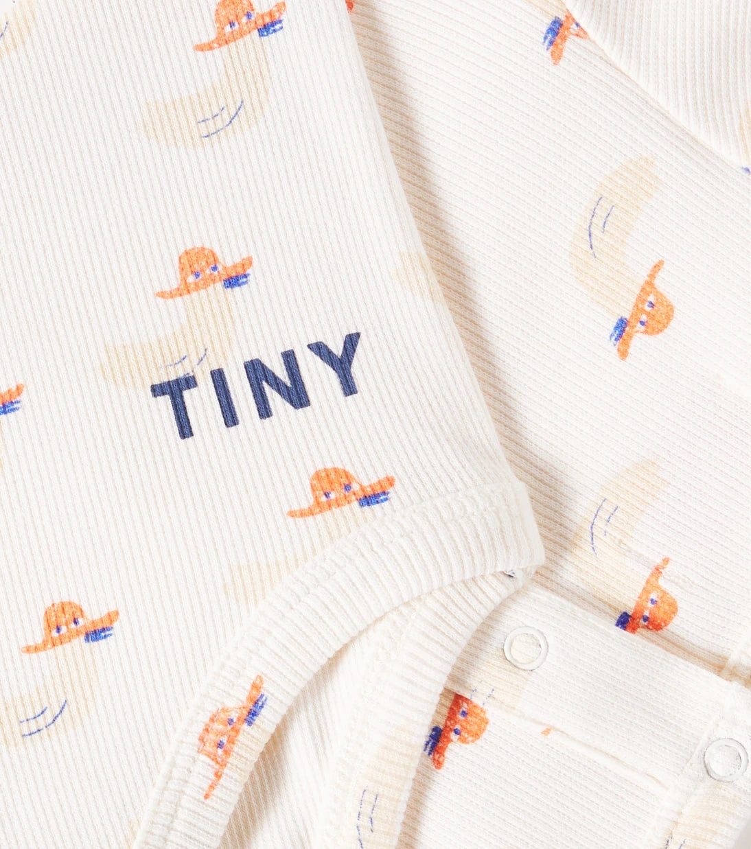 Tinycottons - Baby Ducks cotton-blend jersey bodysuit