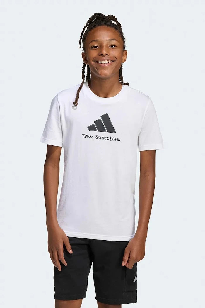 Детска памучна тениска adidas