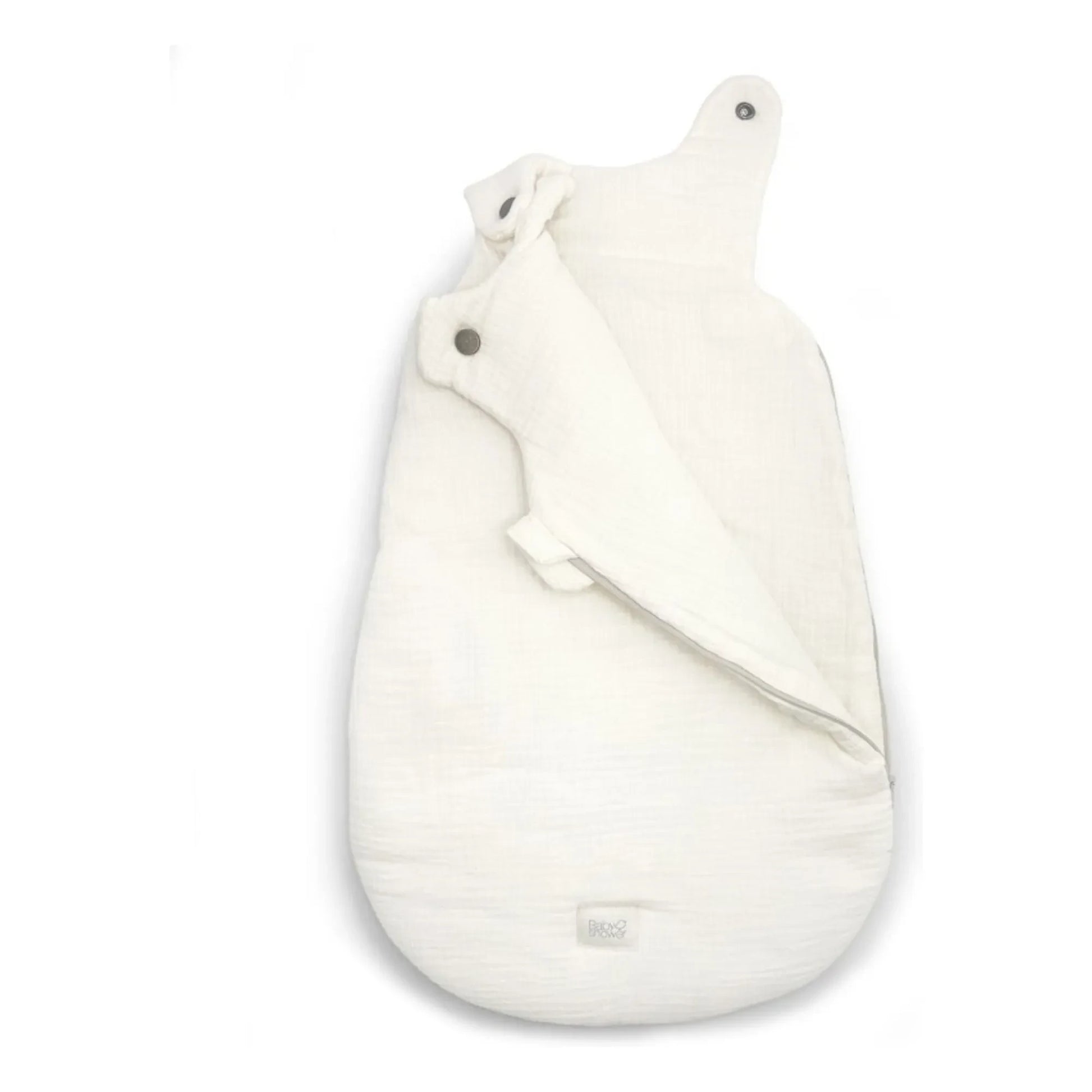 Babyshower - Baby sleeping bag in cotton gauze | Ivory