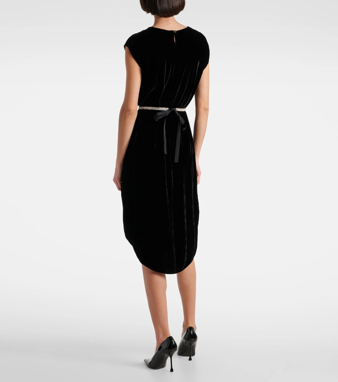 Velvet - Velvet midi dress