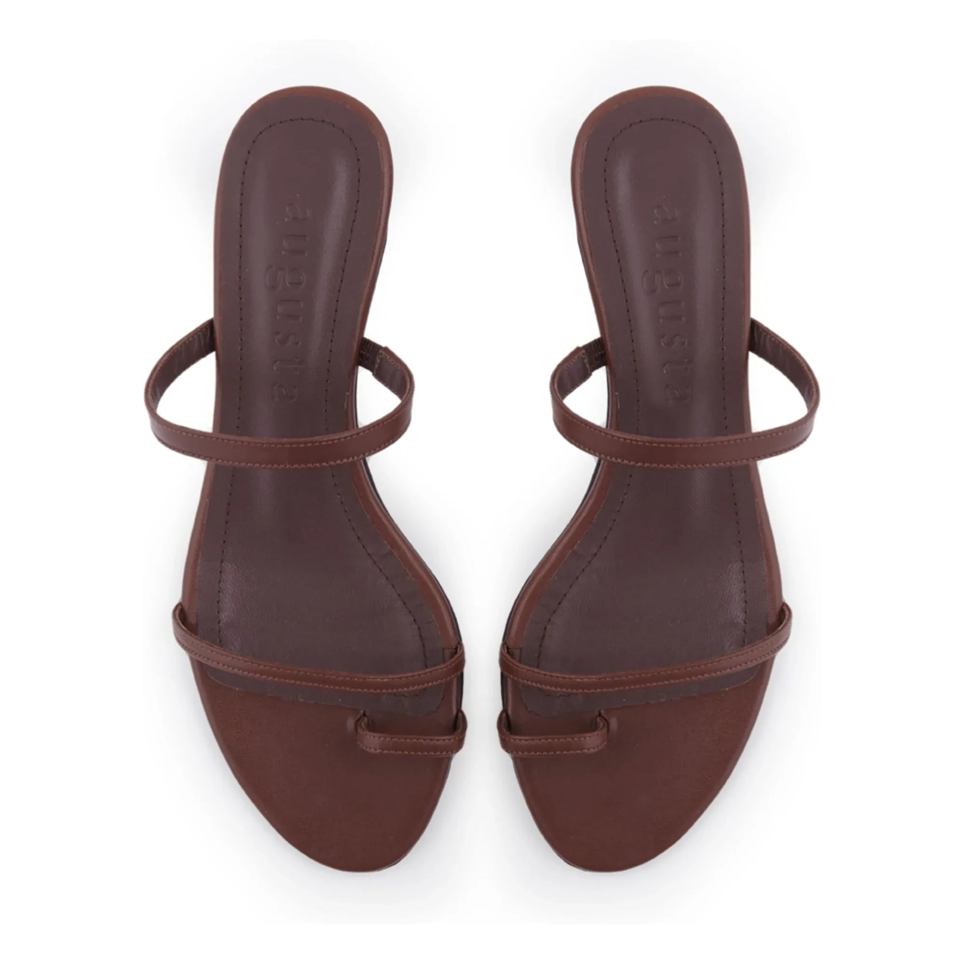 Augusta - Daisy sandals | Chocolate