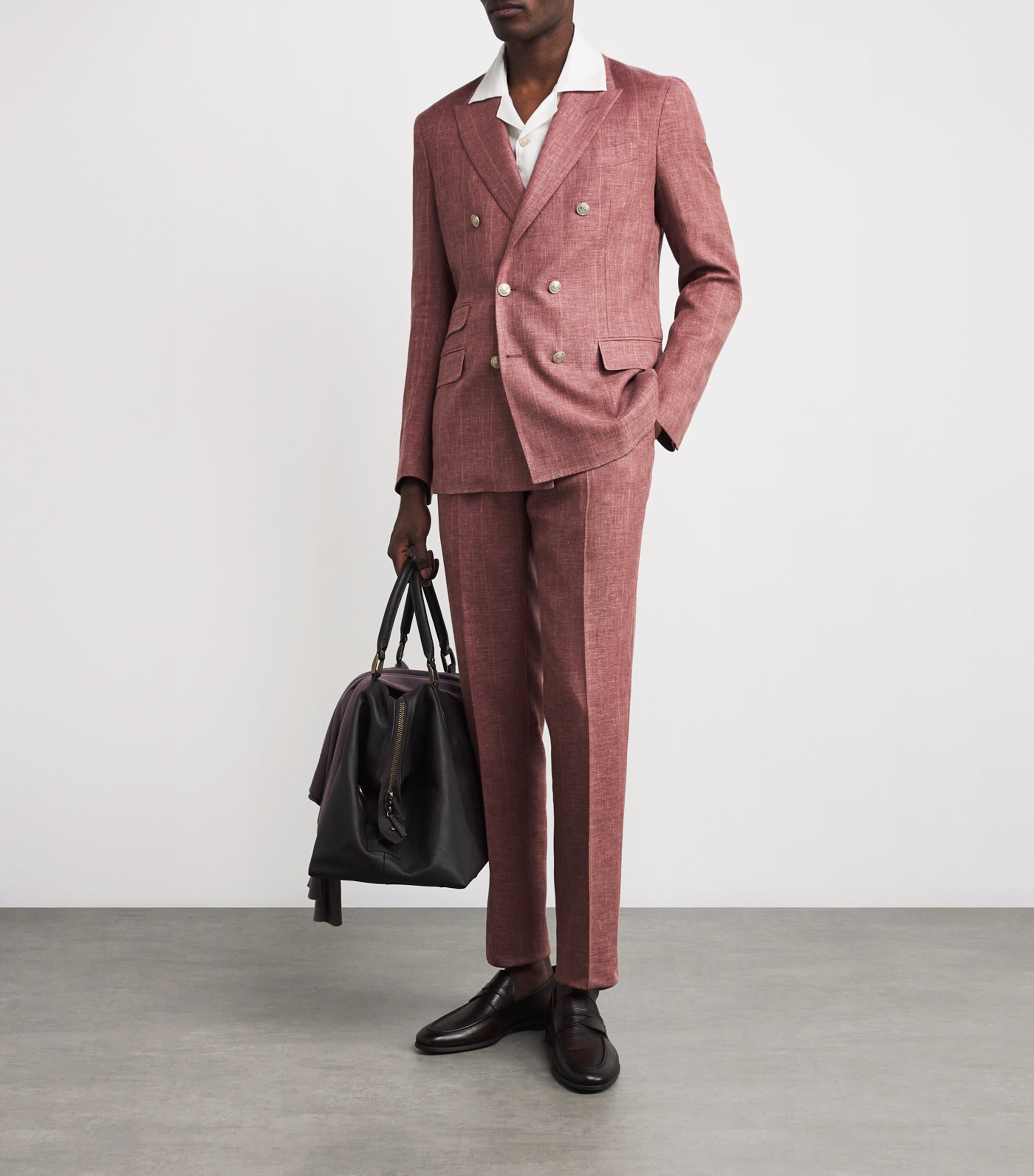 Double-Breasted Two-Piece Suit