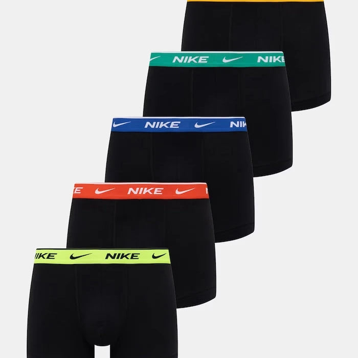 Pamuk ve elastanlı erkek Nike boxer 5'li