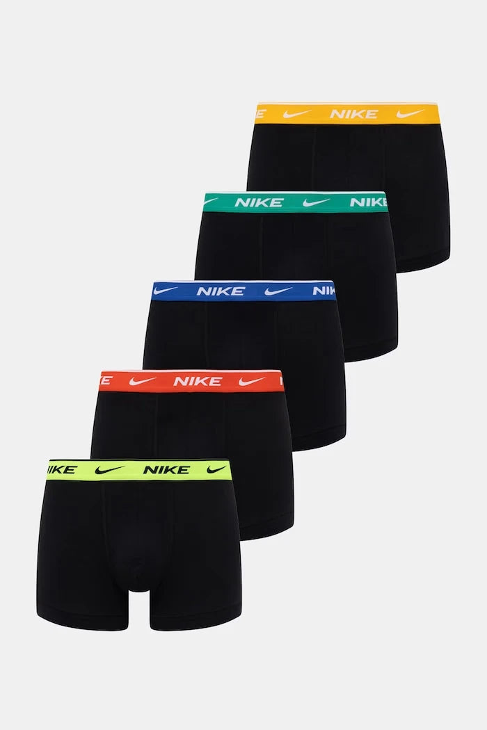 Pamuk ve elastanlı erkek Nike boxer 5'li