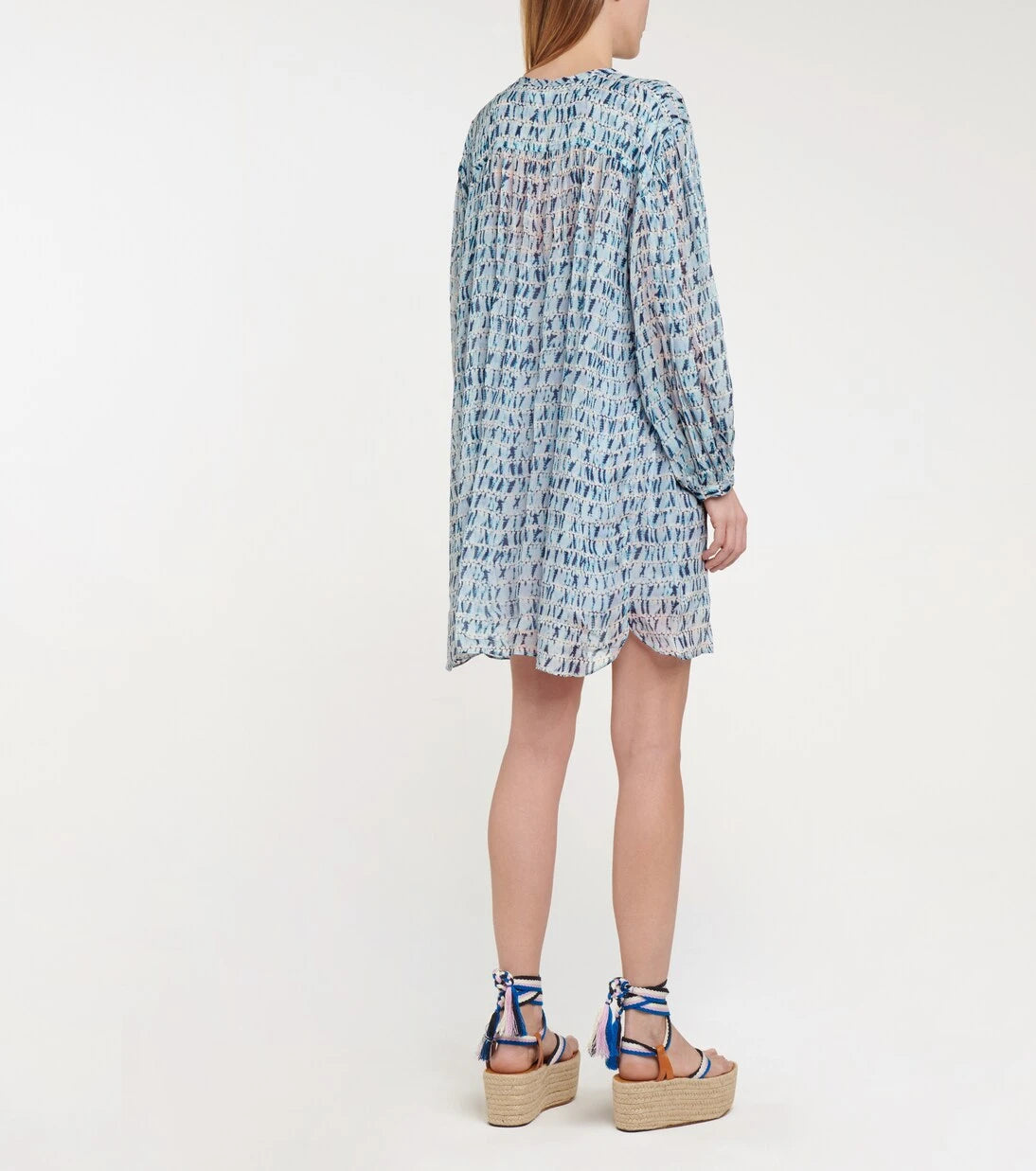 Marant Etoile - Silorion tie-dye chiffon minidress