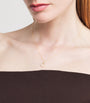 Sophie Bille Brahe Yellow Gold and Diamond Soprano 'C' Necklace