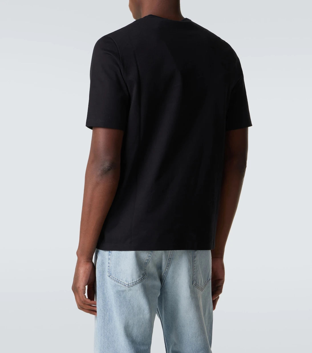 Saint Laurent - Logo cotton jersey T-shirt