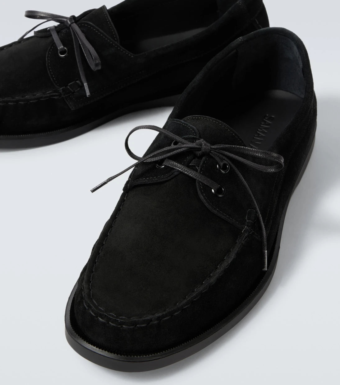 Saman Amel - City Moc suede boat shoes