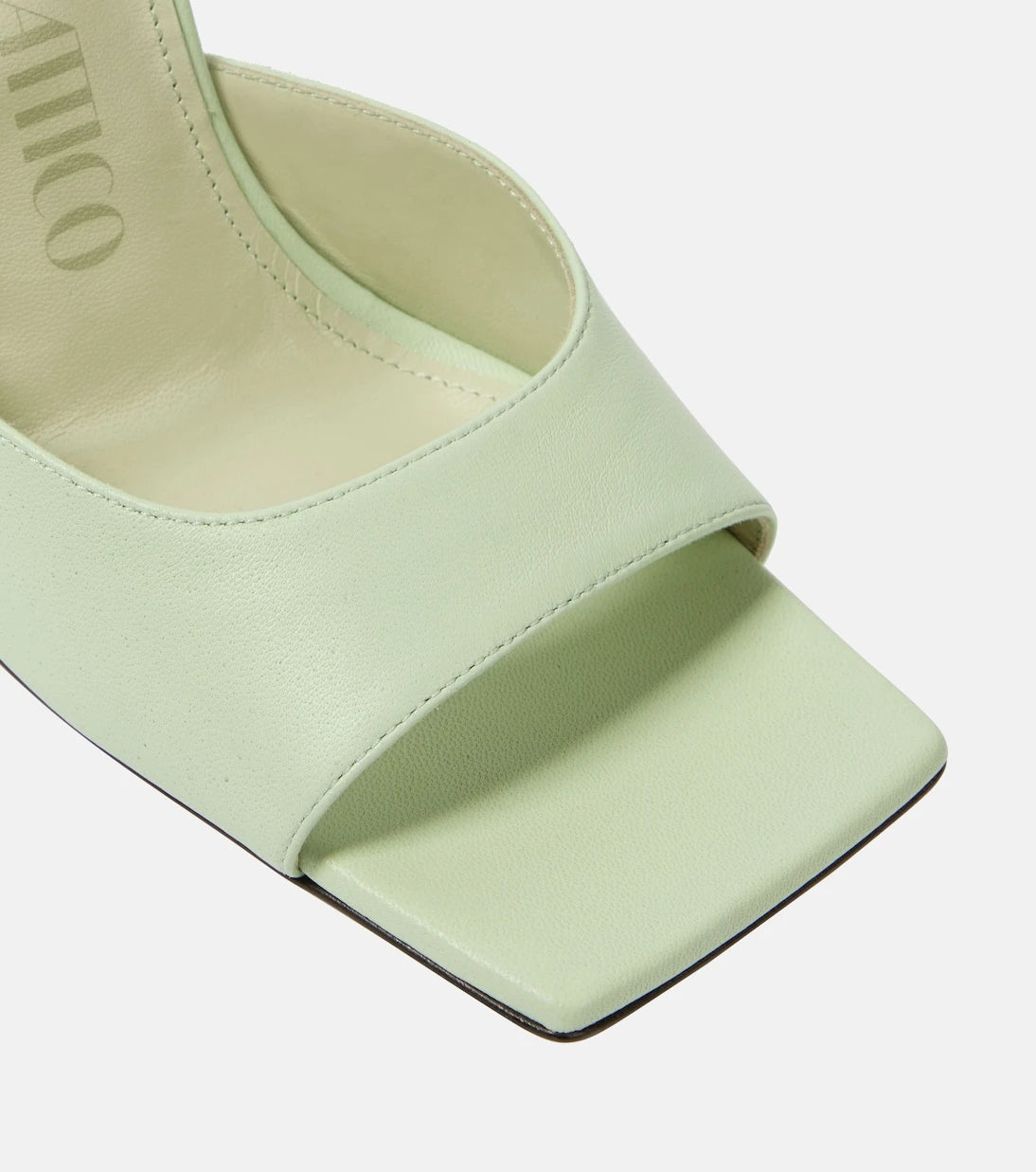 The Attico - Cheope leather mules