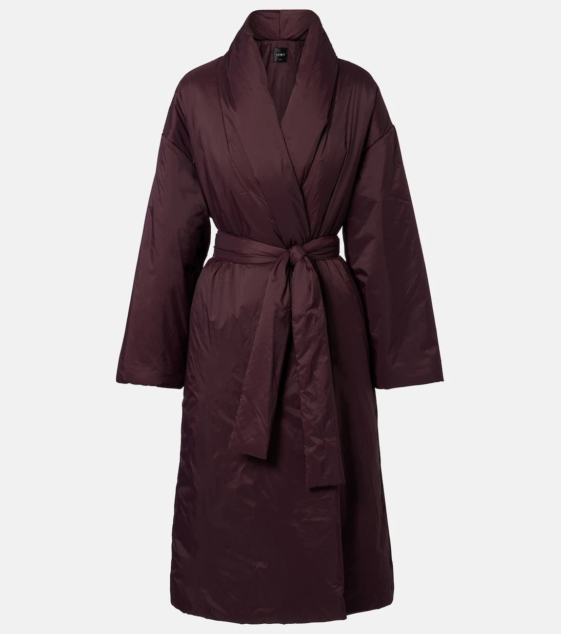 Leset - Bo belted taffeta puffer coat