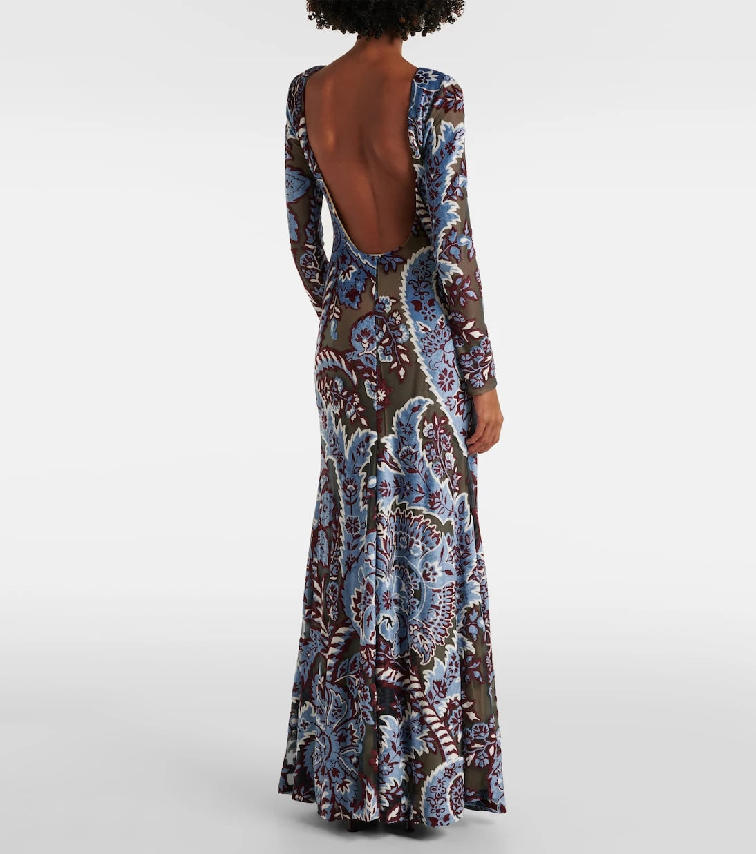 Etro - Paisley crêpe jersey maxi dress