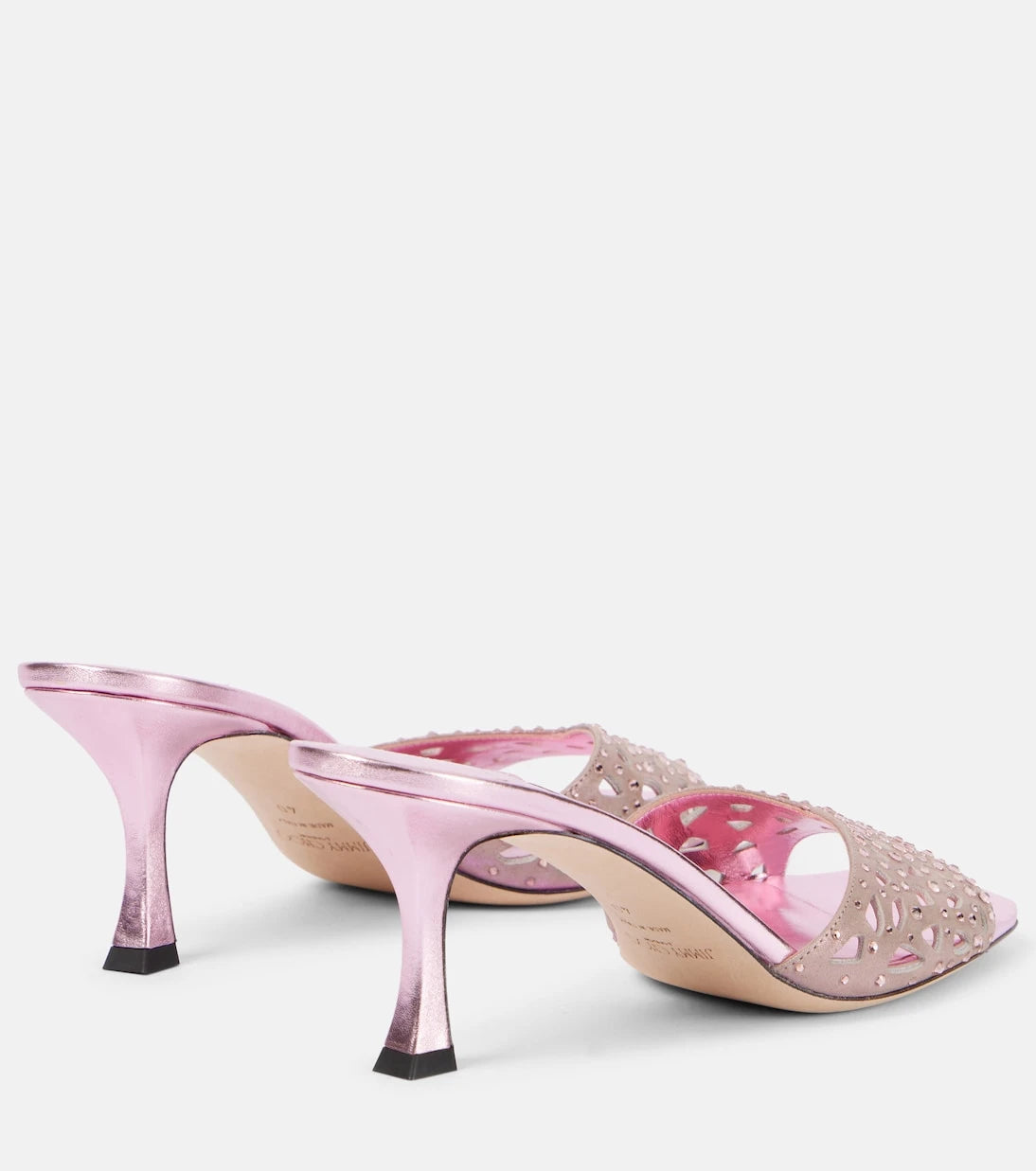 Jimmy Choo - حذاء ميول سكاي 70 مزين بالجلد السويدي