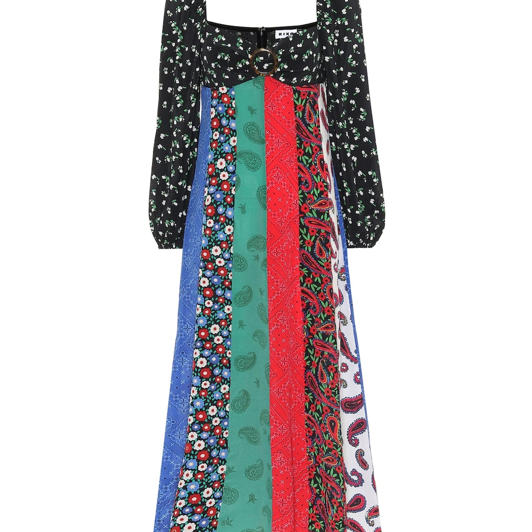 Rixo - Ivy printed silk dress