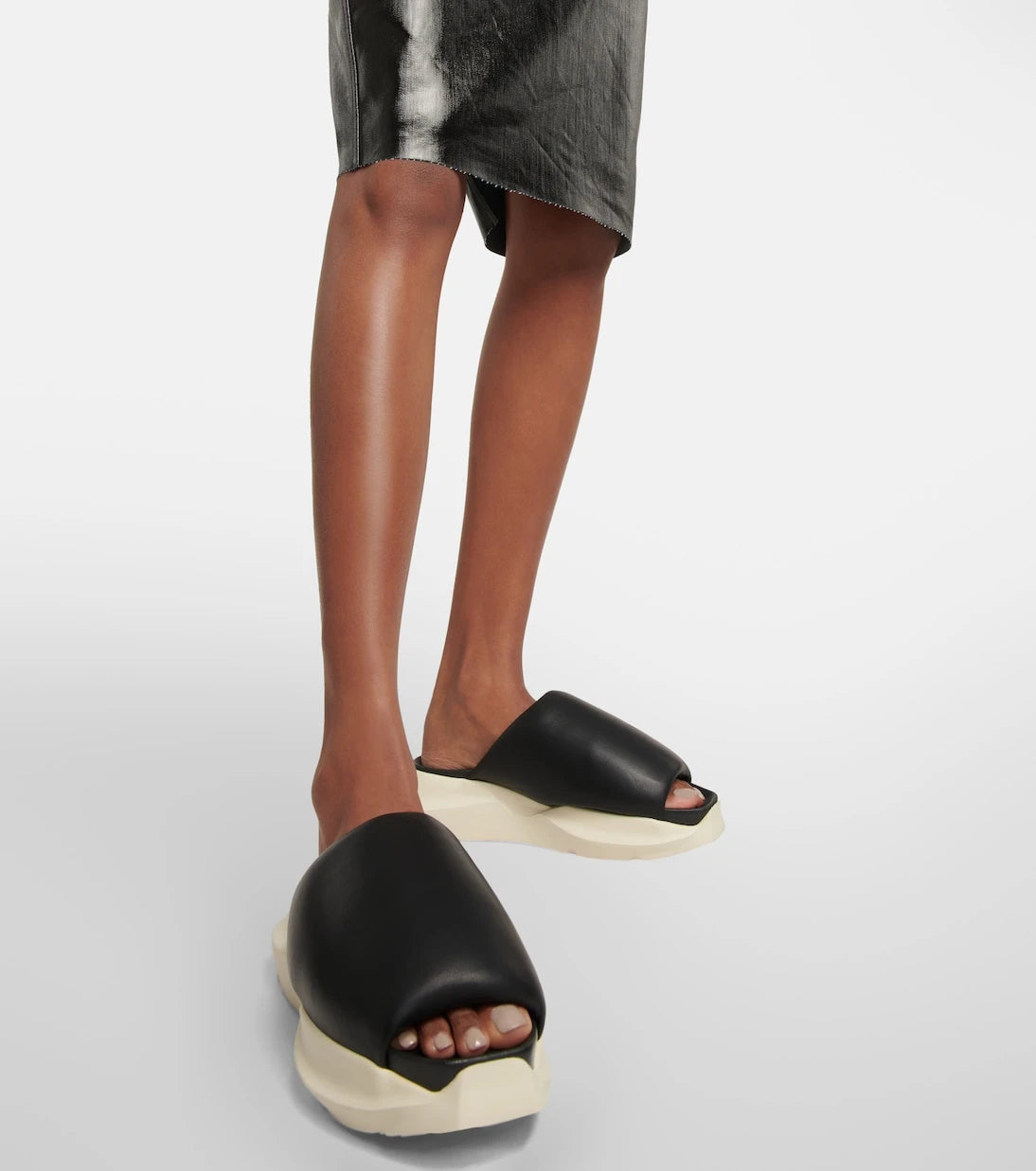 Rick Owens - Leather slides