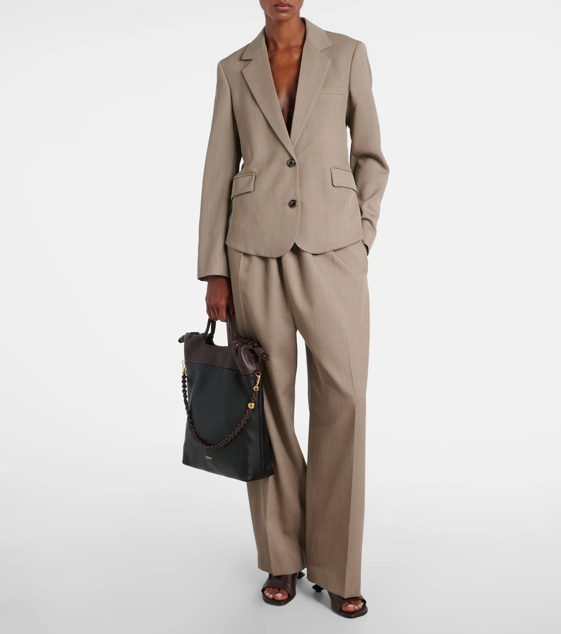 Loewe - Flamenco leather clutch