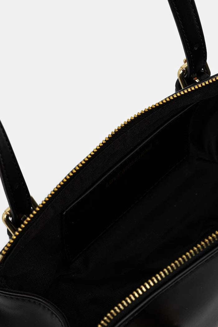 Love Moschino kadın suni deri baguette çanta