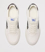 Leather Check Terrace Sneakers