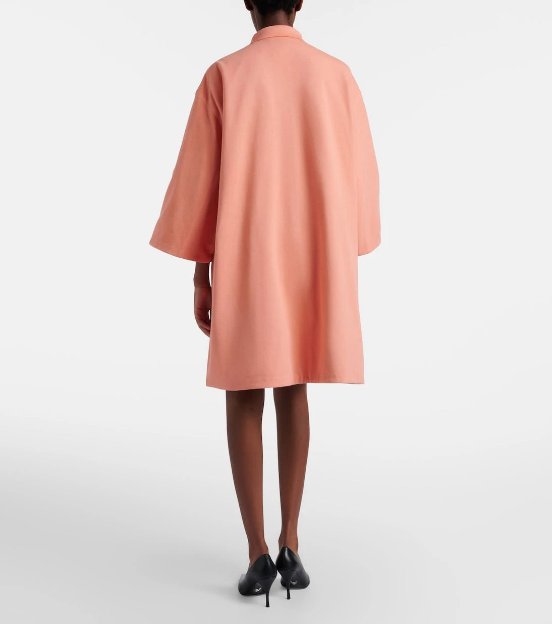 Prada - Cotton piqué coat
