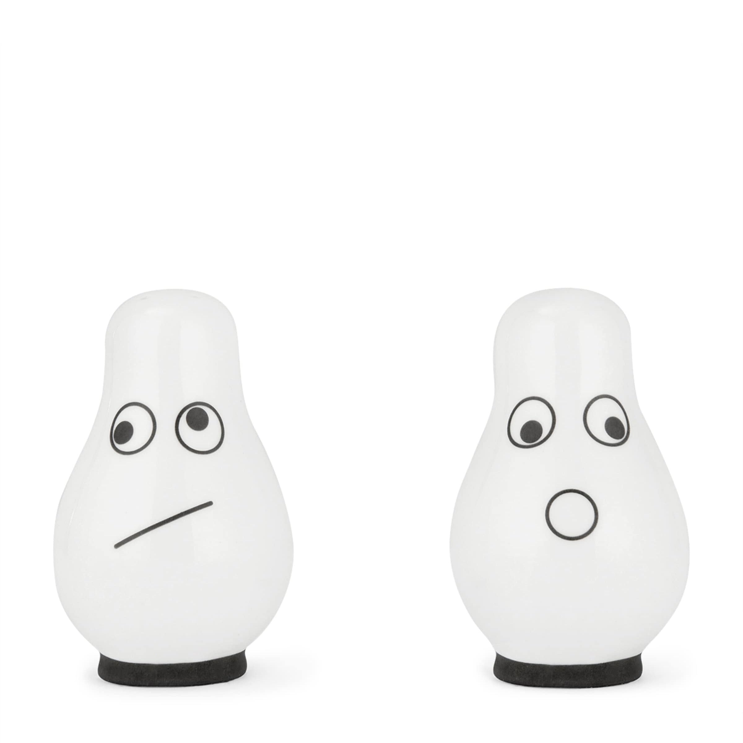 Bone China Eyes Salt and Pepper Shakers