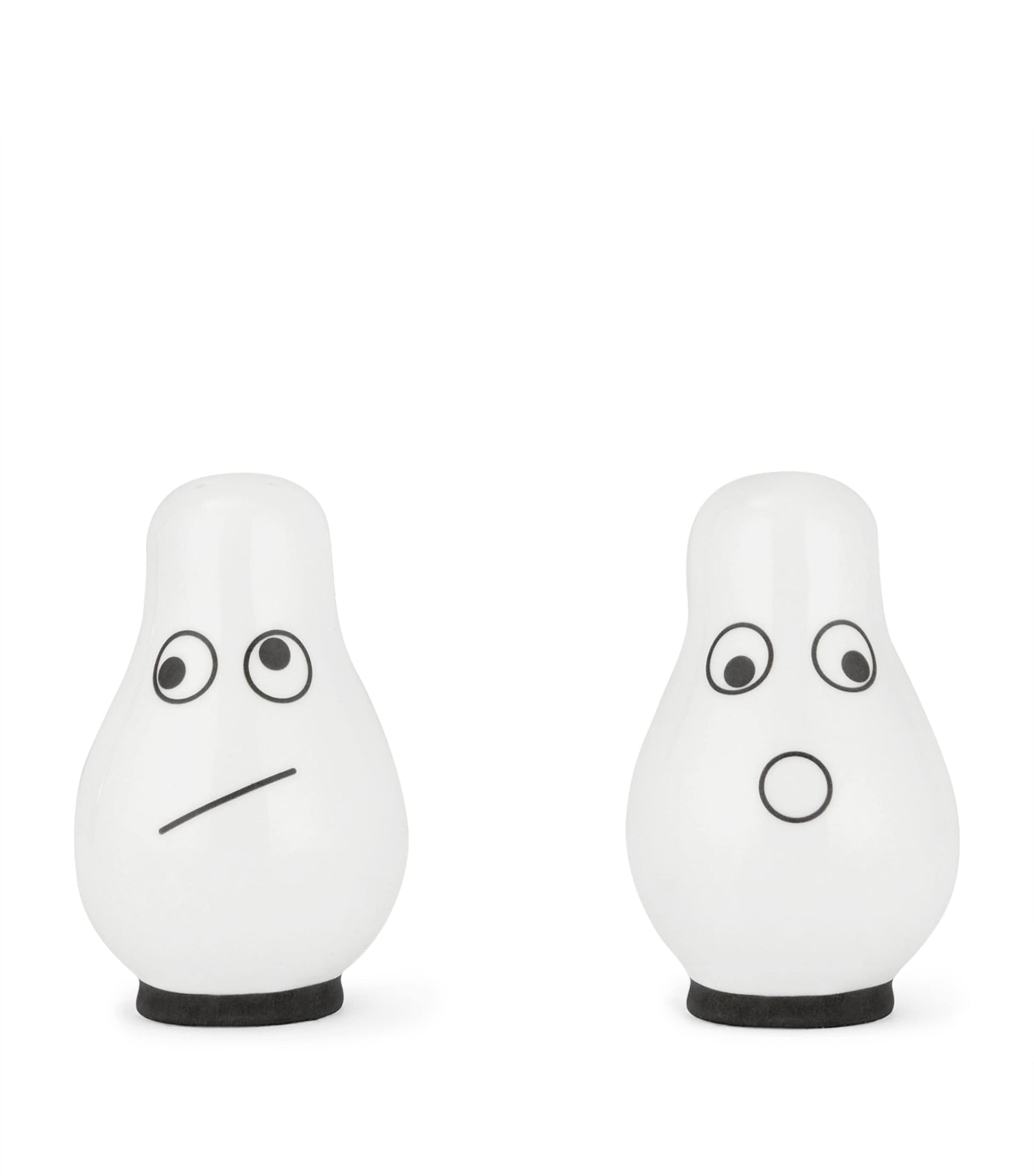 Bone China Eyes Salt and Pepper Shakers