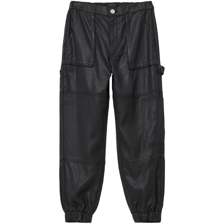 Waxed Denim Mila Cargo Trousers