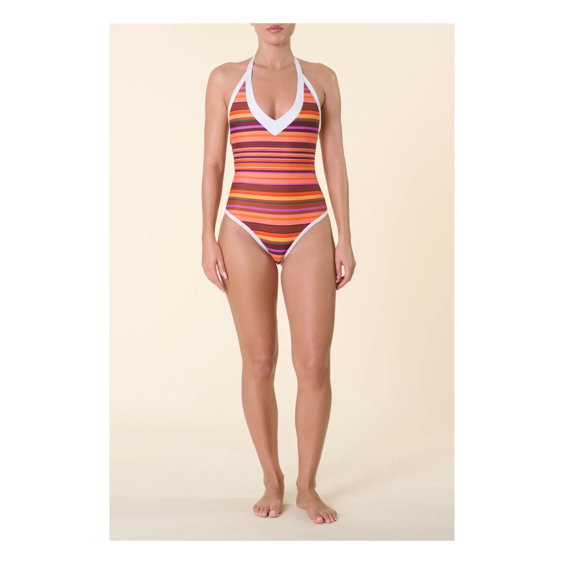Casa Rosa - One-piece swimsuit Grazia | Pink