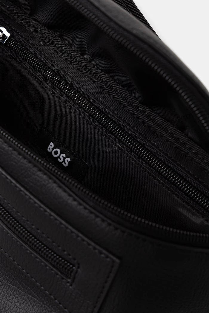 BOSS Erkek Suni Deri Bel Çantası