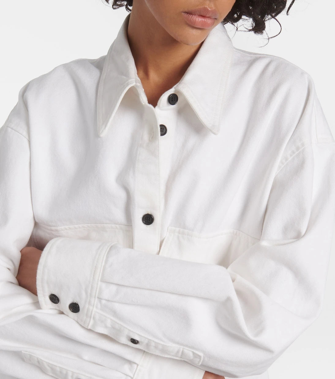 Khaite - Mahmet denim shirt