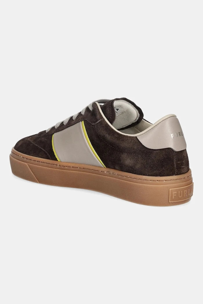 Furla Enjoy Lace-Up Sneaker Süet Spor Ayakkabı