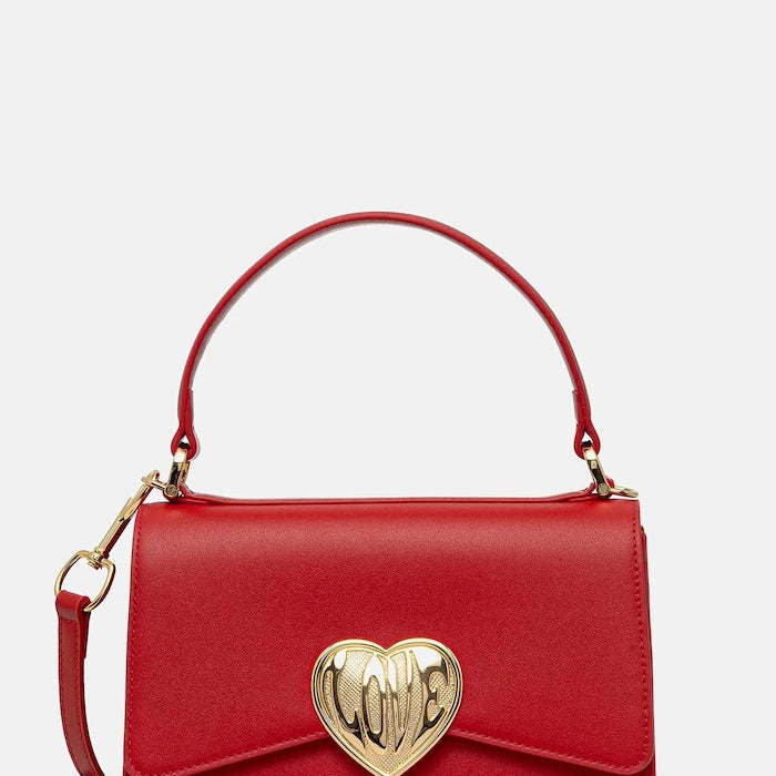 Кожена чанта Love Moschino
