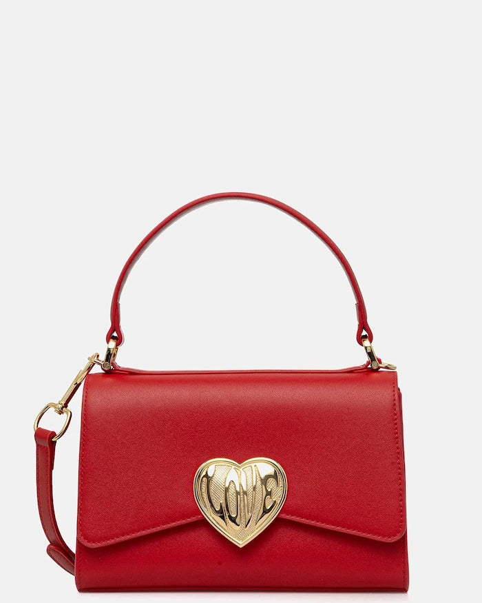 Кожена чанта Love Moschino