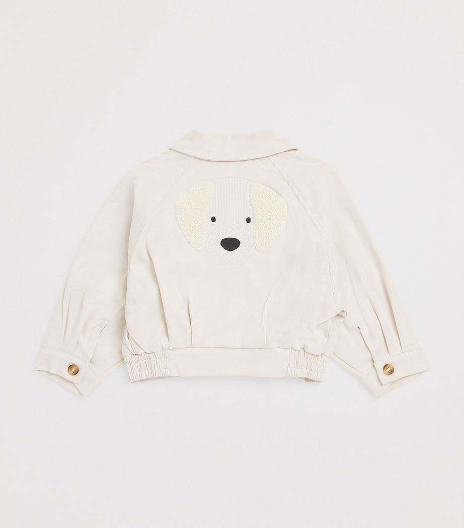 Donsje Cotton-Blend Weslie Bomber Jacket (1-4 Years)