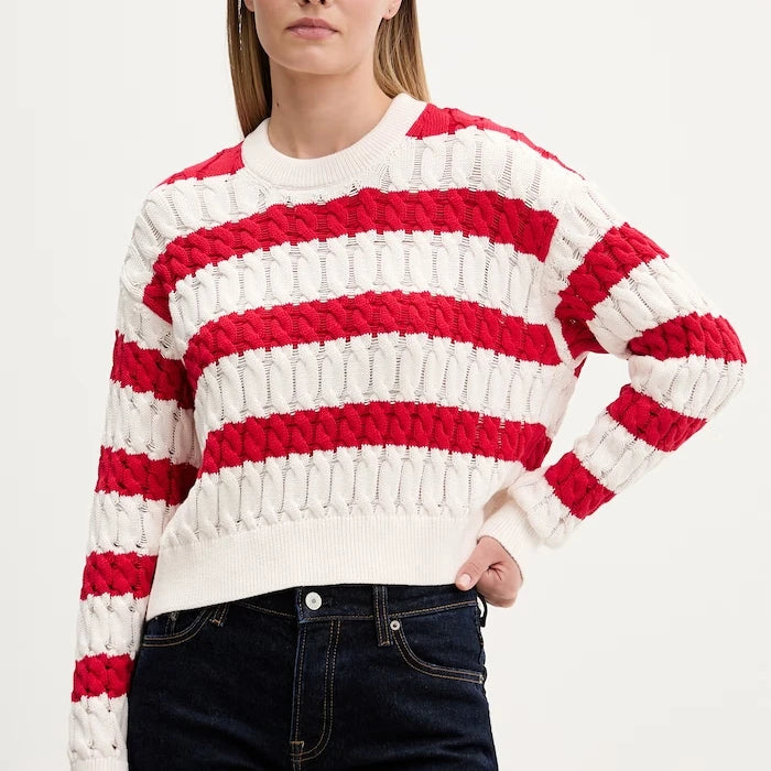 Tommy Jeans пуловер дамски от памук
