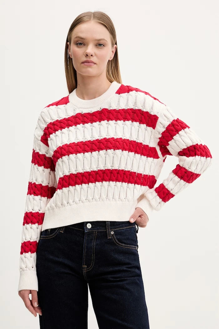 Tommy Jeans пуловер дамски от памук