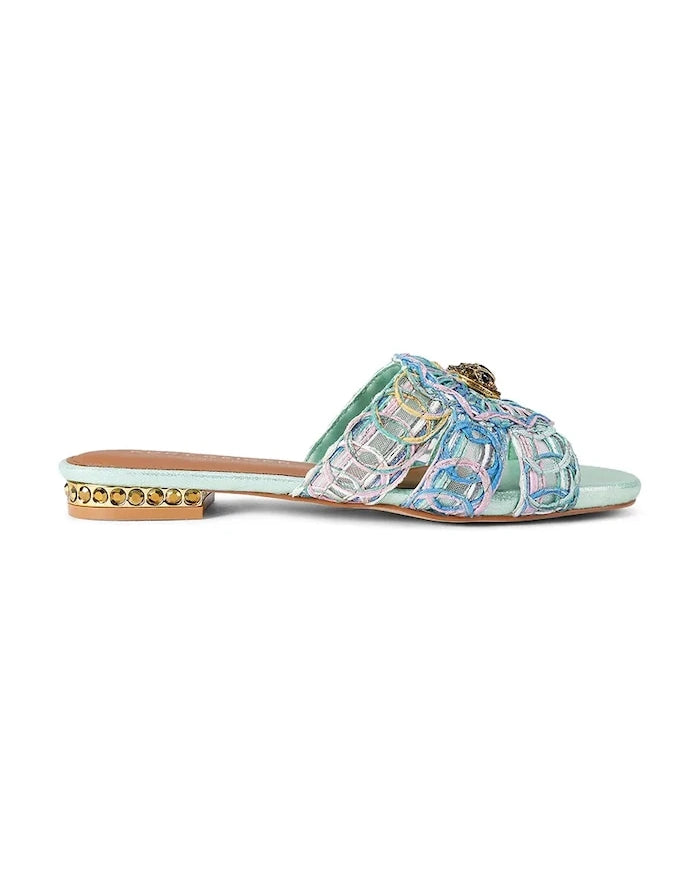 Kurt Geiger London Chelsea Woven Flat Sdl Kadın Terlik