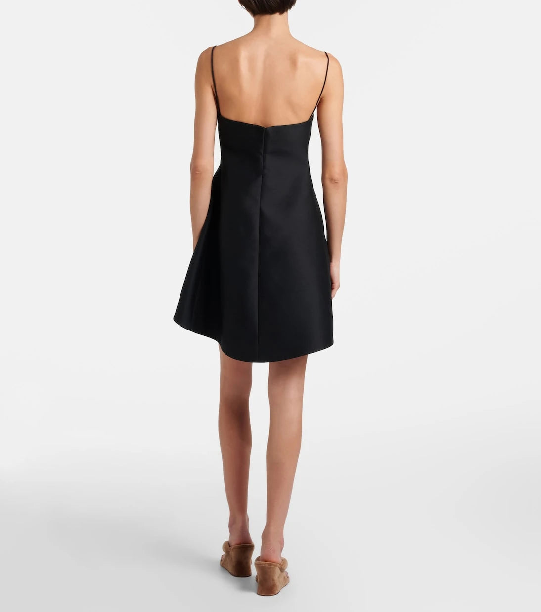 Balenciaga - Wool and silk minidress