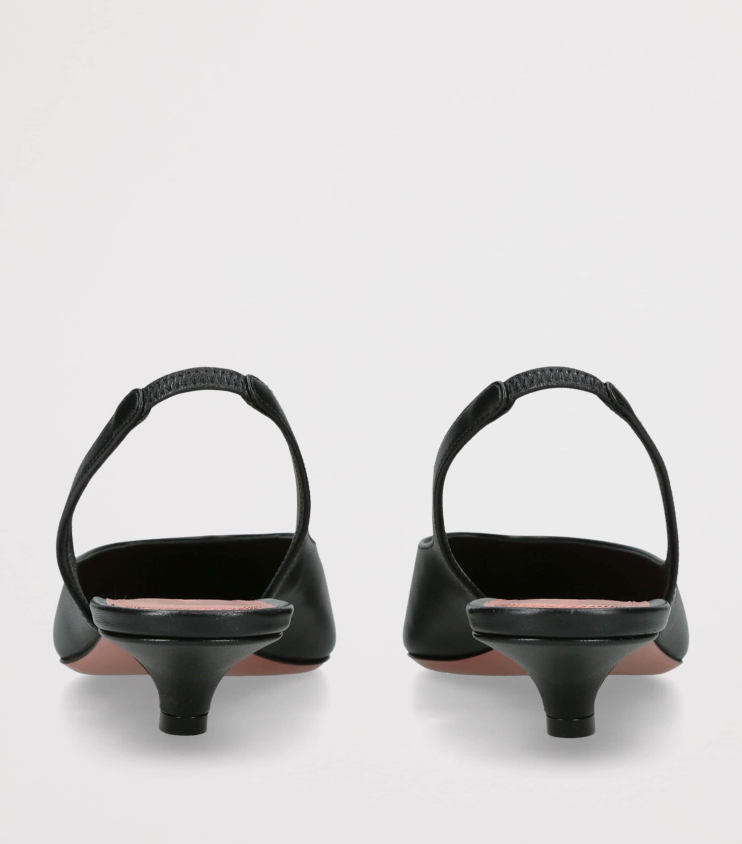 Leather Jamie Slingback Pumps 25