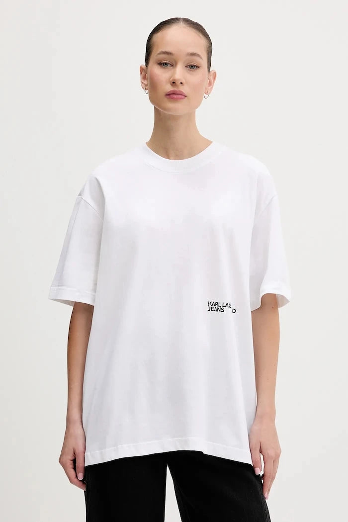 Памучна тениска Karl Lagerfeld Jeans