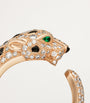 Rose Gold, Diamond, Emerald and Onyx Panthère de Cartier Ring