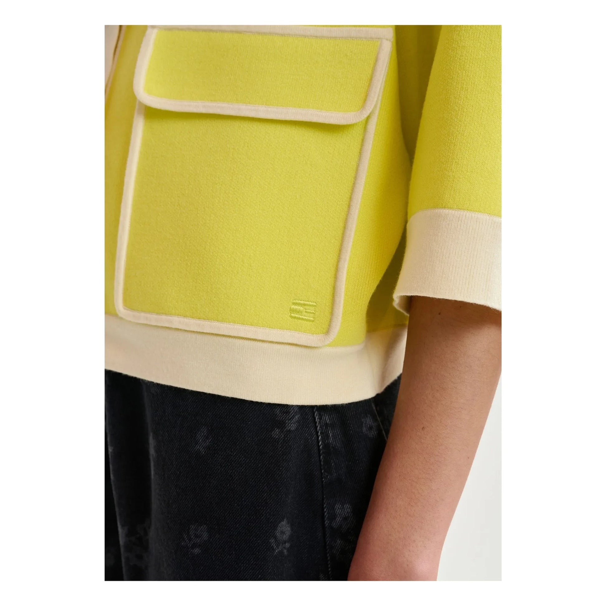 Essentiel Antwerp - Cardigan Jugly | Lemon yellow
