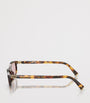 Yellow Tortoiseshell Irregular Sunglasses