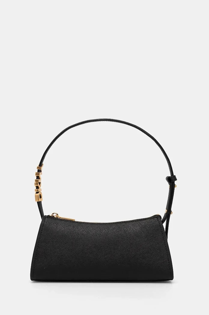 DKNY чанта тип багета дамска от кожа