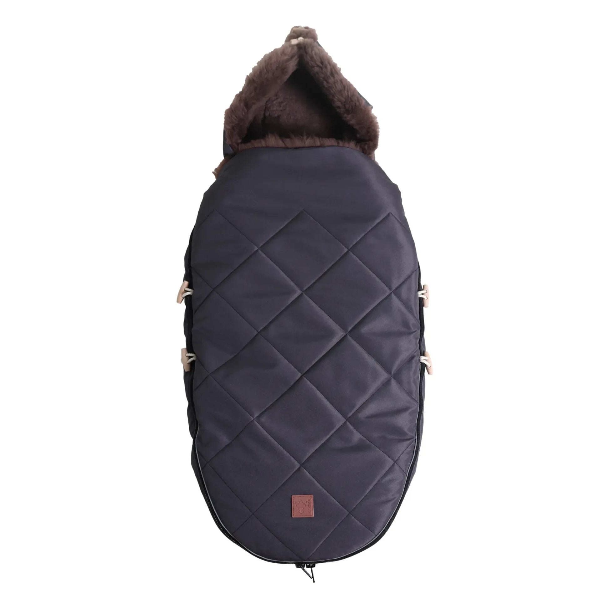Kaiser - Lambskin Universal Footmuff | Charcoal grey