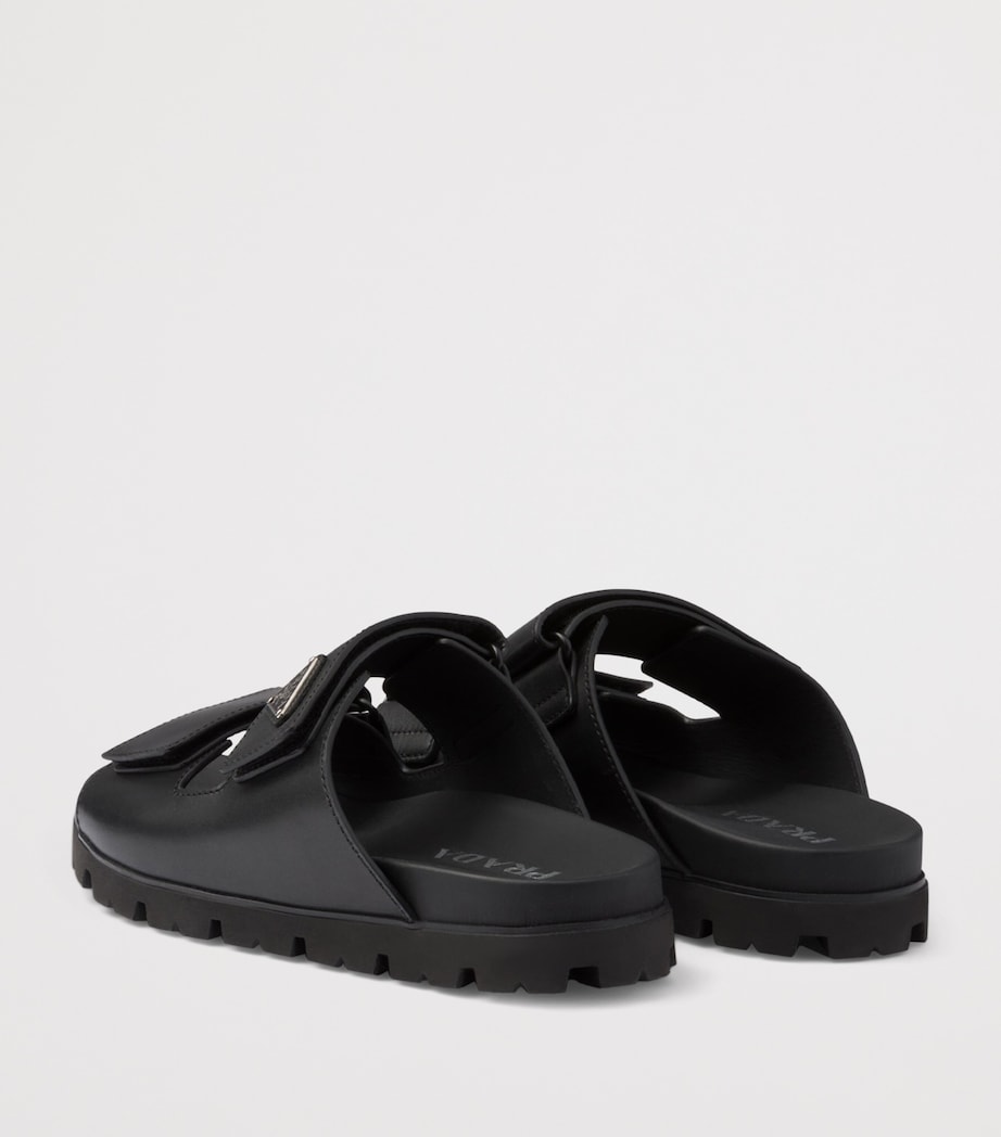 Leather Triangle Sandals