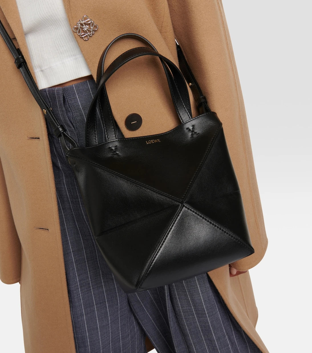Loewe - Puzzle Fold Mini leather tote bag