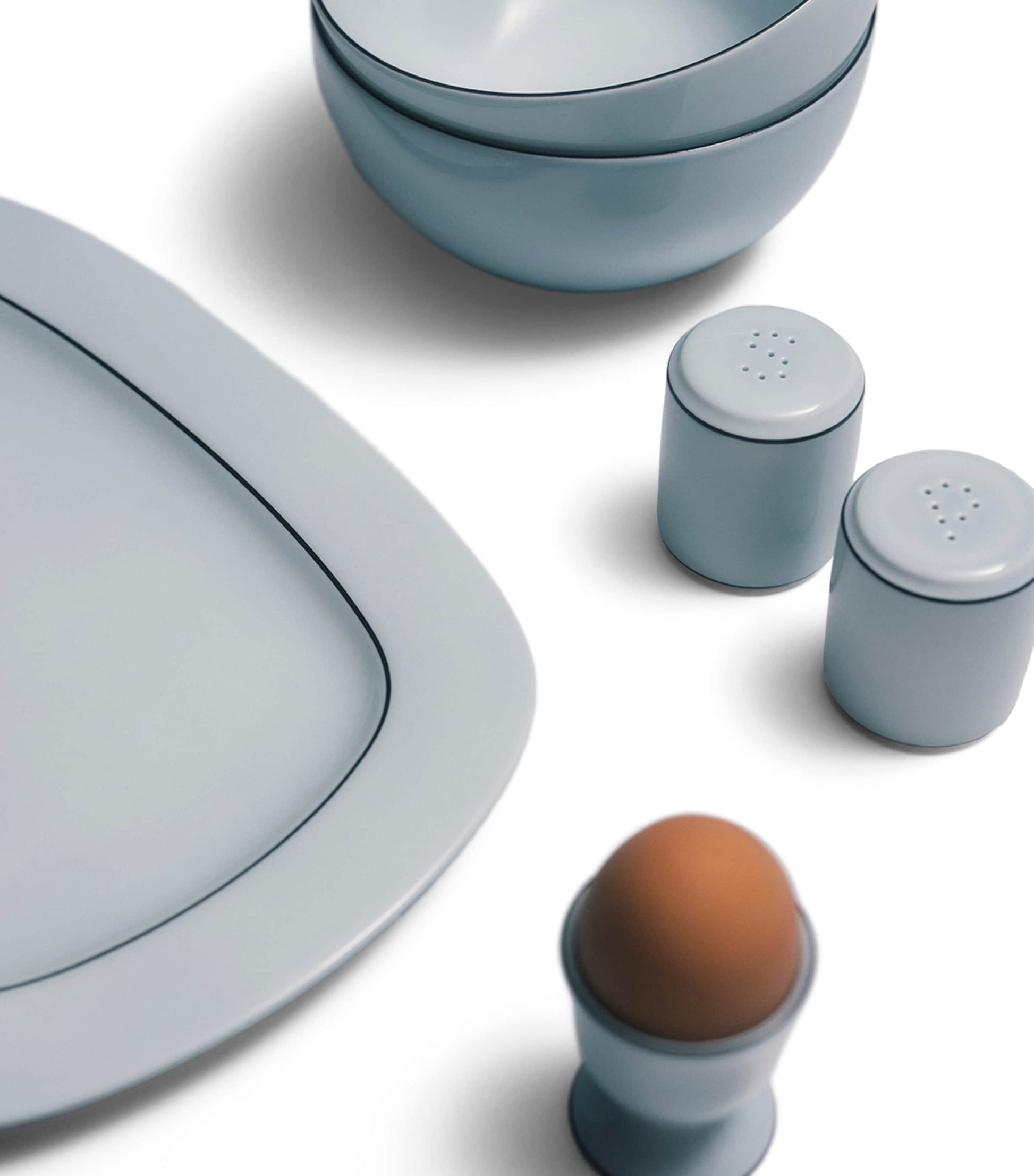 Prada Porcelain Salt and Pepper Shakers Set