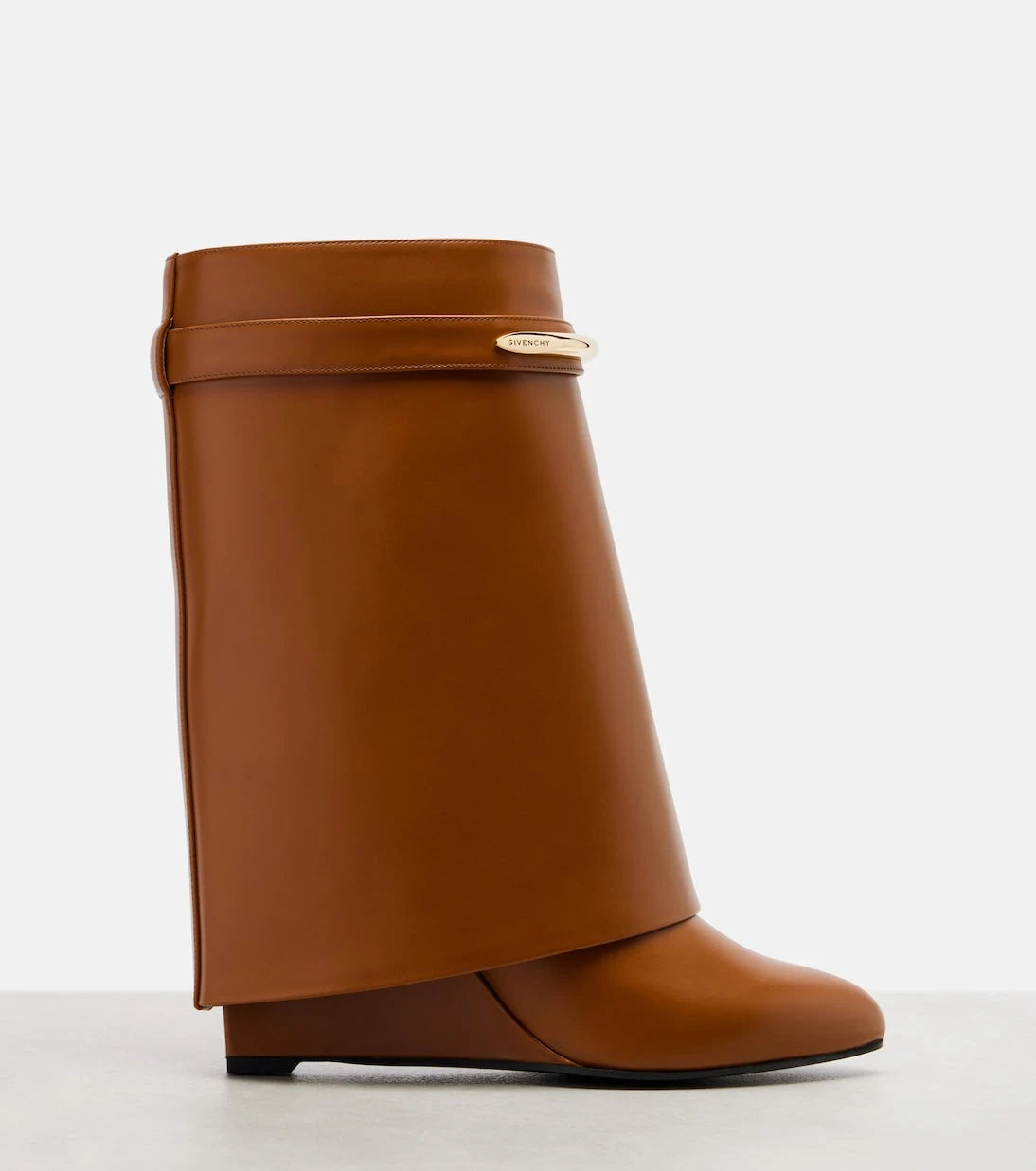 Givenchy - Shark leather mid-calf boots