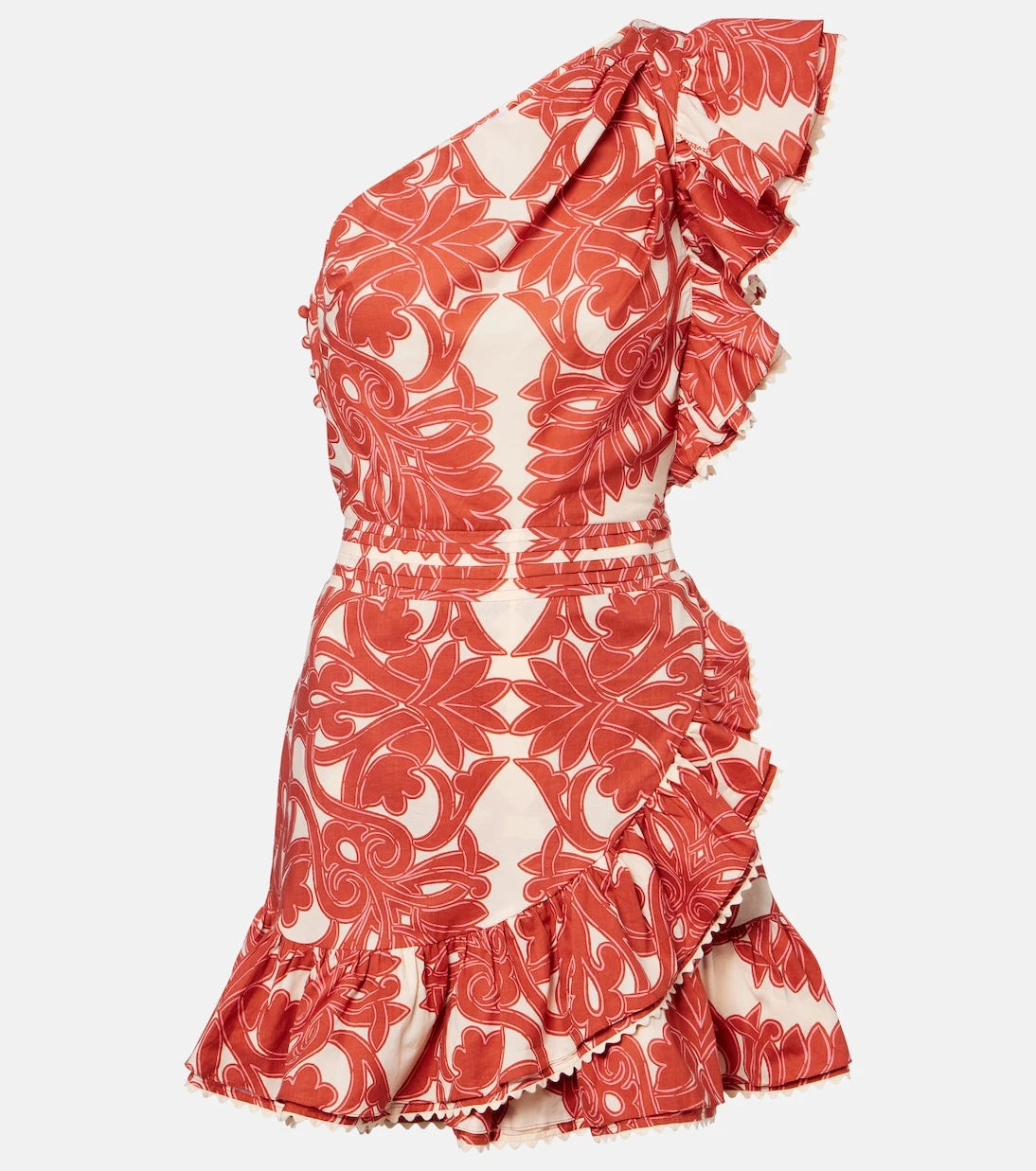 Poupette St Barth - Corinne ruffled cotton minidress